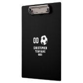 Voetbal 7 fotocollage team naam poster klembord (Links)