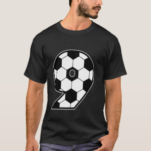 Voetbal 9 jaar oude Voetbal T-shirt