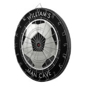 Voetbal Aangepast winkelwagentje Dartbord (Voorkant Rechts)