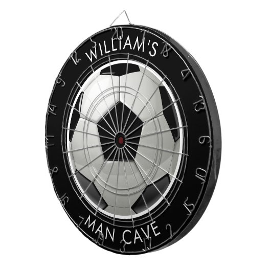 Voetbal Aangepast winkelwagentje Dartbord (Voorkant Rechts)