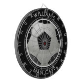 Voetbal Aangepast winkelwagentje Dartbord (Voorkant Links)