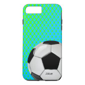 Voetbal aangepaste iPhone 7 Plus hoesje (Achterkant)