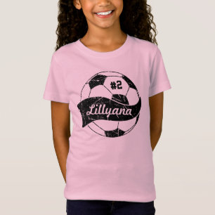 Voetbal Aangepaste naam en nummer T-shirt