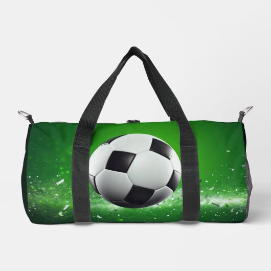 Voetbal Aangepaste naam Plunjezak (Voorkant)