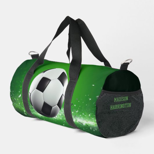 Voetbal Aangepaste naam Plunjezak (Rechterhoek)