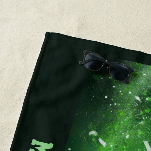 Voetbal Aangepaste naam Strandlaken (In situ)