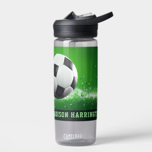 Voetbal Aangepaste naam Waterfles