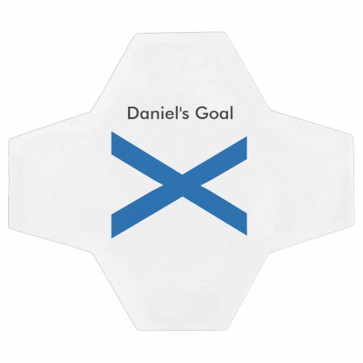 Voetbal aangepaste Sjabloon (Enkel)