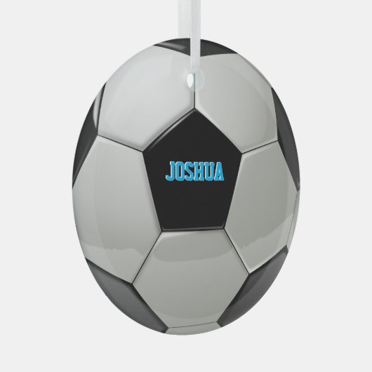 Voetbal aangepaste structuur Ornament (Voorkant Rechts)