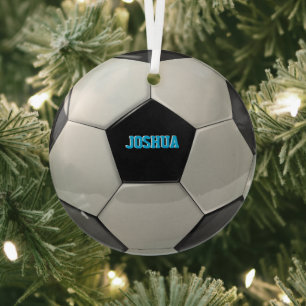 Voetbal aangepaste structuur Ornament