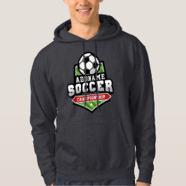 Voetbal aanpassen VOEG TEKST toe Varsity Team Play Hoodie