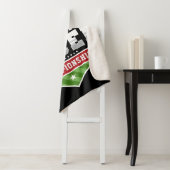 Voetbal aanpassen VOEG TEKST toe Varsity Team Play Sherpa Deken (In situ)