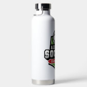 Voetbal aanpassen VOEG TEKST toe Varsity Team Play Waterfles (Rechts)