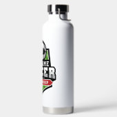 Voetbal aanpassen VOEG TEKST toe Varsity Team Play Waterfles (Links)