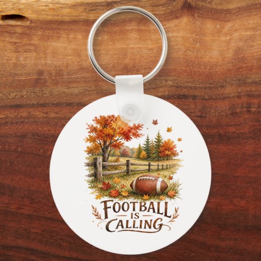 Voetbal aanroepen sleutelhanger (Voorkant)