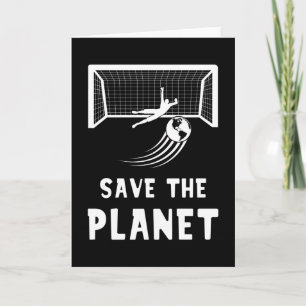 Voetbal Aarddag Red de Planeet Kaart