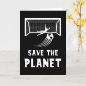 Voetbal Aarddag Red de Planeet Kaart (Gele Bloem)