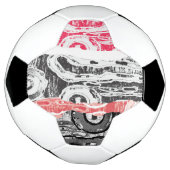Voetbal – Abstract Land (Gedraaid)