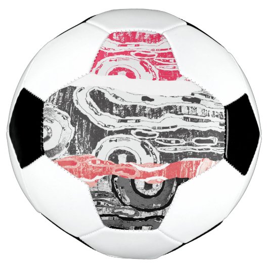 Voetbal – Abstract Land (Gedraaid)