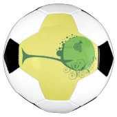 Voetbal abstracte bomen (Gedraaid)