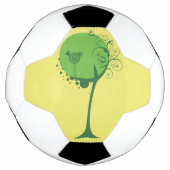 Voetbal abstracte bomen (Voorkant)