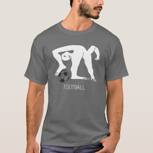 Voetbal Abstracte T-Shirt (Voorkant)