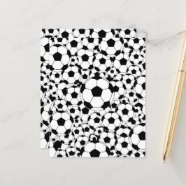 Voetbal Achtergrond Scrapbook Papier Voetbal