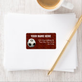Voetbal Adresetiketten Etiket (Insitu)