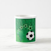 Voetbal Afrika Bold Green Voetbal Koffiemok (Center)