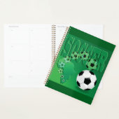 Voetbal Afrika Mooi Groen Voetbal Planner (Display)