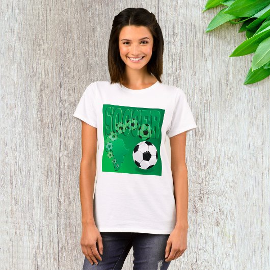 Voetbal Afrika Mooi Groen Voetbalshirt T-shirt