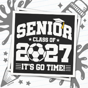 Voetbal Afstudeertijd Seniorklas 2027 Servet