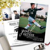 Voetbal Afstuderen Uitnodiging