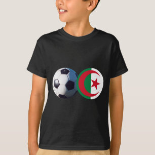 Voetbal Algerije vlag2 De MUSEUM Zazzle T-shirt