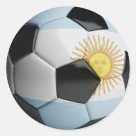 Voetbal Argentinië Ronde Sticker