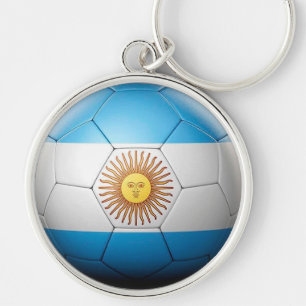Voetbal Argentinië Sleutelhanger
