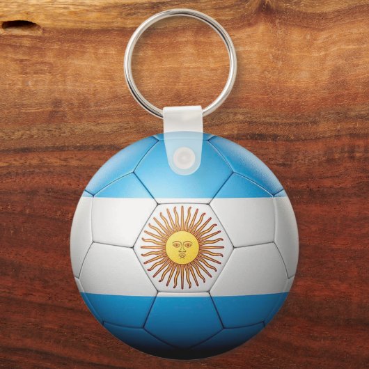 Voetbal Argentinië Sleutelhanger (Voorkant)