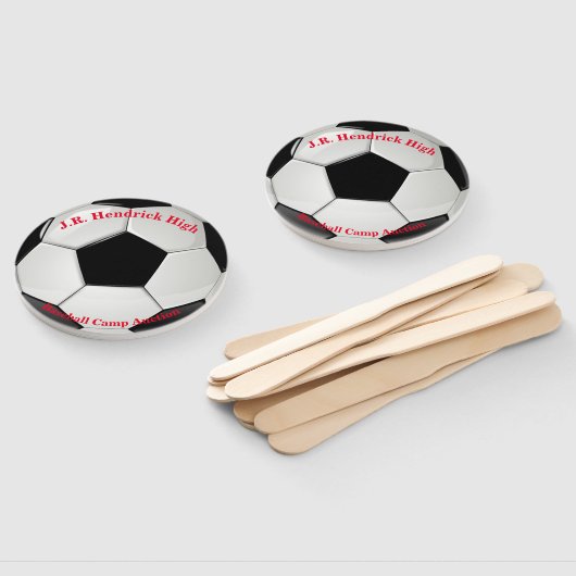 Voetbal Auction Paddle Handwaaier (Niet-gemonteerd)