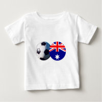Voetbal & Australië vlag de MUSEUM Zazzle