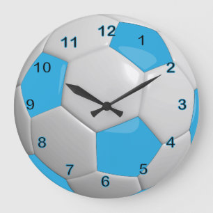 Voetbal Baby Blue Grote Klok