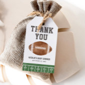Voetbal Baby Shower Cadeaulabel