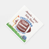 Voetbal Baby Shower Servet (Hoek)