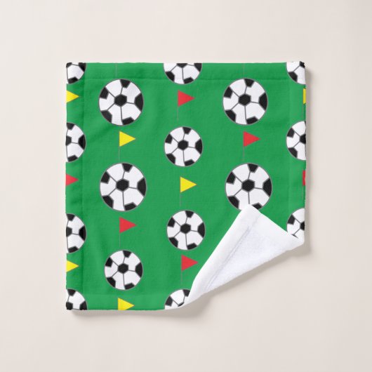 Voetbal Bad Handdoek (Wasdoekje)