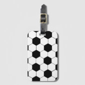 Voetbal Bagagelabel (Voorkant (verticaal))