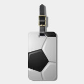 Voetbal Bagagelabel (Voorkant verticaal)