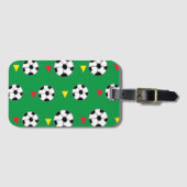Voetbal Bagagelabel (Voorkant (horizontaal))