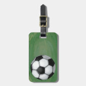 Voetbal Bagagelabel (Voorkant verticaal)