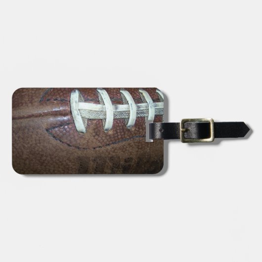 Voetbal Bagagelabel (Voorkant horizontaal)