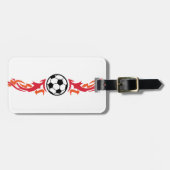 Voetbal Bagagelabel (Voorkant horizontaal)