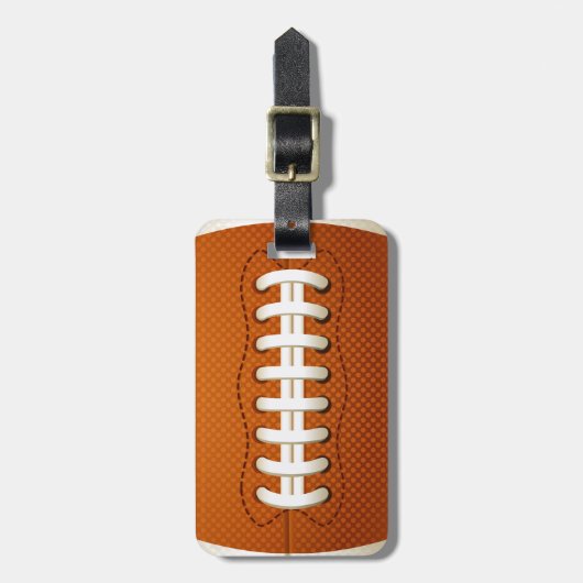 Voetbal Bagagelabel (Voorkant verticaal)